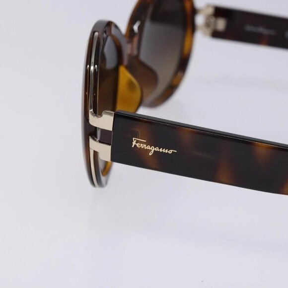 Salvatore Ferragamo Sunglasses plastic Brown Auth main image 10